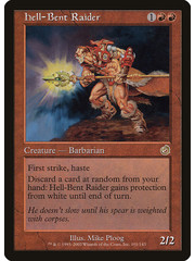 Magic: The Gathering Hell-Bent Raider (101) Lightly Played