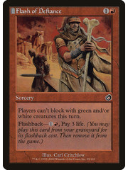 Magic: The Gathering Flash of Defiance (099) Lightly Played