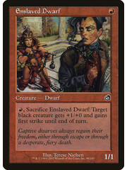 Magic: The Gathering Enslaved Dwarf (096) Lightly Played