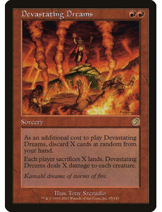 Magic: The Gathering Devastating Dreams (095) Lightly Played