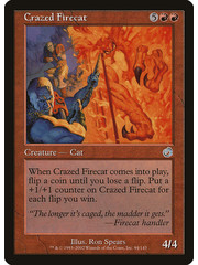 Magic: The Gathering Crazed Firecat (094) Lightly Played