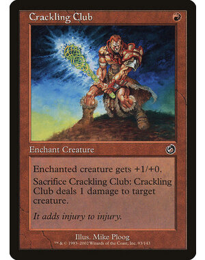 Magic: The Gathering Crackling Club (093) Lightly Played