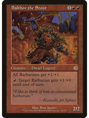 Magic: The Gathering Balthor the Stout (091) Lightly Played