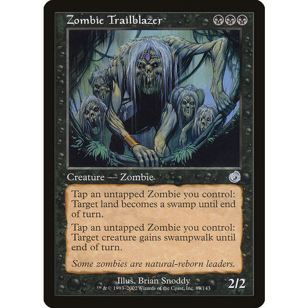 Magic: The Gathering Zombie Trailblazer (089) Lightly Played
