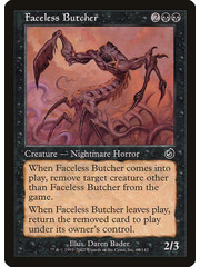 Magic: The Gathering Faceless Butcher (060) Lightly Played