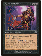 Magic: The Gathering Cabal Torturer (053) Moderately Played