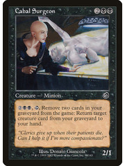 Magic: The Gathering Cabal Surgeon (052) Lightly Played