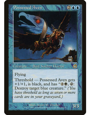 Magic: The Gathering Possessed Aven (045) Lightly Played