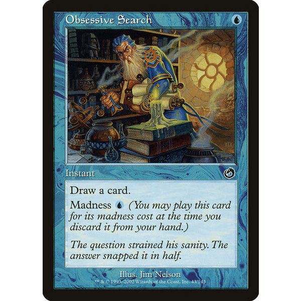 Magic: The Gathering Obsessive Search (043) Lightly Played