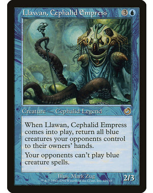 Magic: The Gathering Llawan, Cephalid Empress (042) Lightly Played