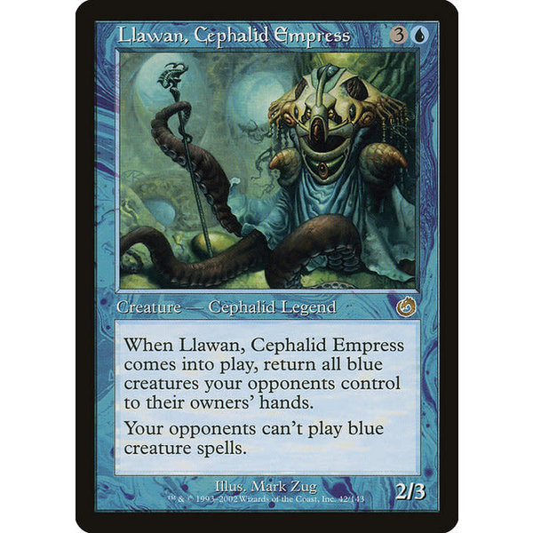 Magic: The Gathering Llawan, Cephalid Empress (042) Lightly Played