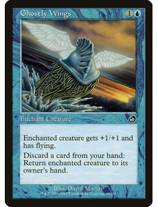 Magic: The Gathering Ghostly Wings (038) Lightly Played