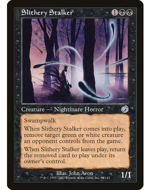 Magic: The Gathering Slithery Stalker (084) Lightly Played