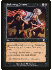 Magic: The Gathering Sickening Dreams (083) Lightly Played