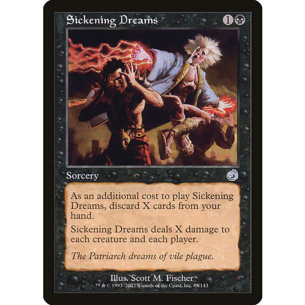 Magic: The Gathering Sickening Dreams (083) Lightly Played