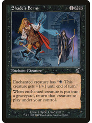 Magic: The Gathering Shade's Form (081) Lightly Played