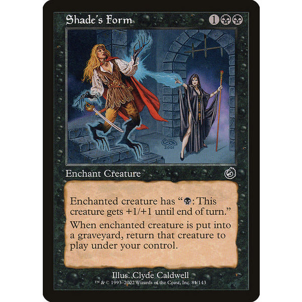 Magic: The Gathering Shade's Form (081) Lightly Played
