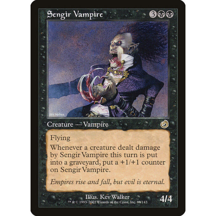 Magic: The Gathering Sengir Vampire (080) Lightly Played