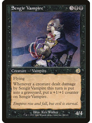Magic: The Gathering Sengir Vampire (080) Heavily Played