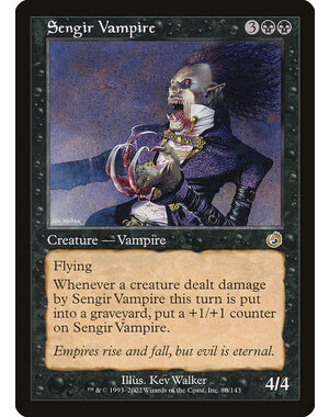 Magic: The Gathering Sengir Vampire (080) Moderately Played