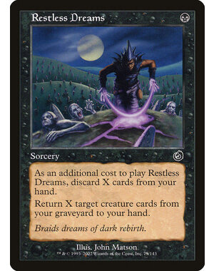 Magic: The Gathering Restless Dreams (079) Lightly Played