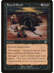 Magic: The Gathering Rancid Earth (078) Lightly Played