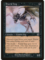 Magic: The Gathering Putrid Imp (077) Lightly Played