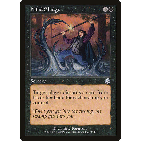 Magic: The Gathering Mind Sludge (070) Moderately Played