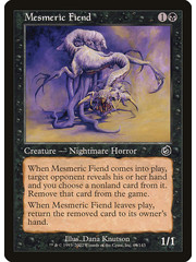 Magic: The Gathering Mesmeric Fiend (069) Moderately Played