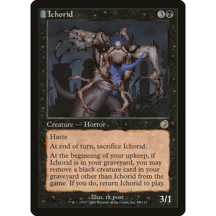 Magic: The Gathering Ichorid (065) Heavily Played