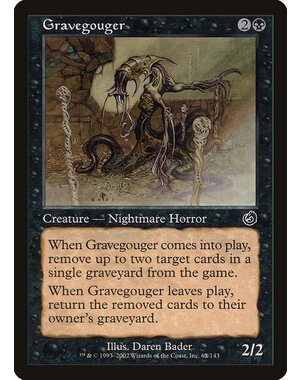 Magic: The Gathering Gravegouger (062) Lightly Played