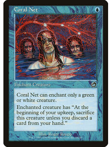 Magic: The Gathering Coral Net (035) Moderately Played