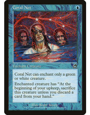 Magic: The Gathering Coral Net (035) Moderately Played