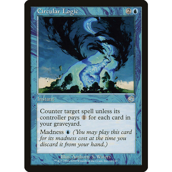 Magic: The Gathering Circular Logic (033) Moderately Played