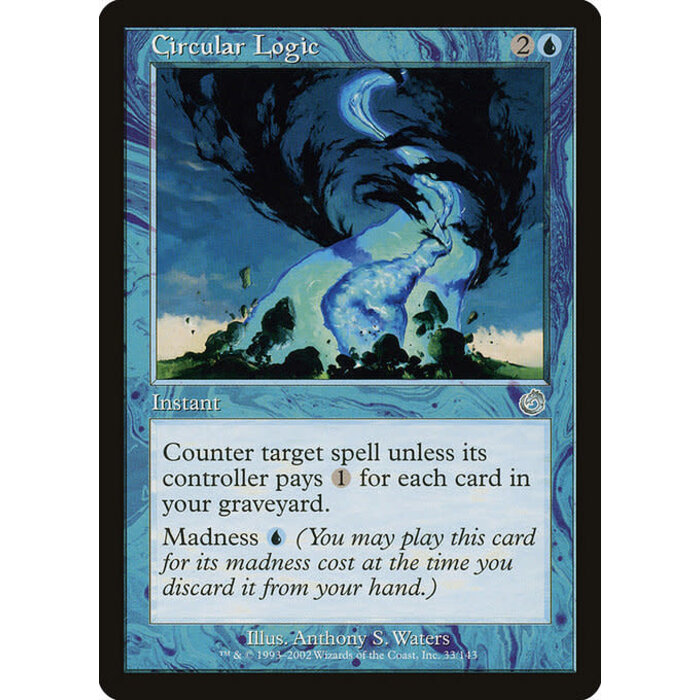 Magic: The Gathering Circular Logic (033) Moderately Played
