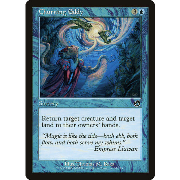 Magic: The Gathering Churning Eddy (032) Lightly Played