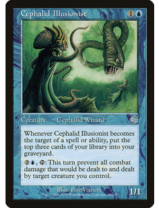 Magic: The Gathering Cephalid Illusionist (028) Lightly Played