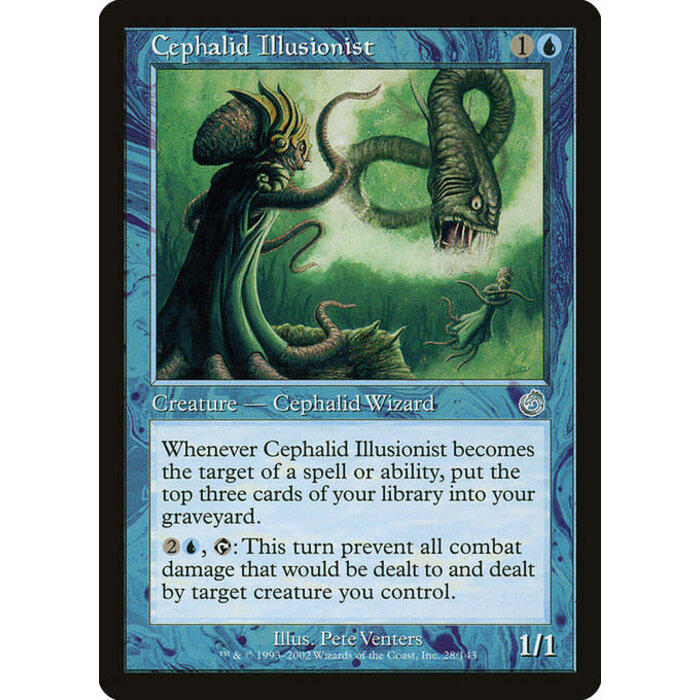 Magic: The Gathering Cephalid Illusionist (028) Lightly Played