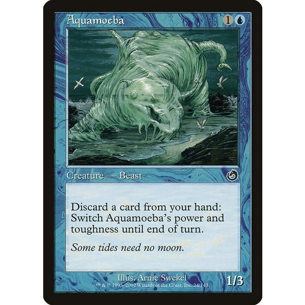 Magic: The Gathering Aquamoeba (024) Lightly Played