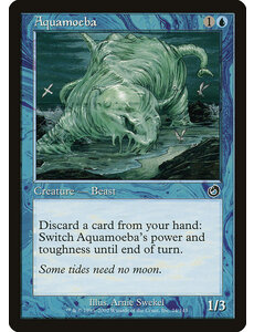 Magic: The Gathering Aquamoeba (024) Moderately Played