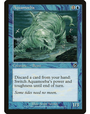 Magic: The Gathering Aquamoeba (024) Moderately Played