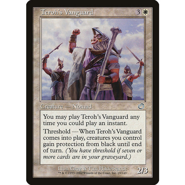 Magic: The Gathering Teroh's Vanguard (019) Lightly Played