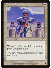 Magic: The Gathering Teroh's Faithful (018) Lightly Played
