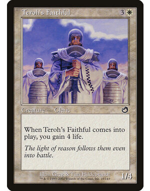 Magic: The Gathering Teroh's Faithful (018) Lightly Played