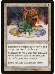 Magic: The Gathering Strength of Isolation (017) Moderately Played