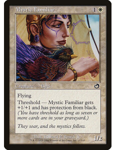 Magic: The Gathering Mystic Familiar (011) Lightly Played