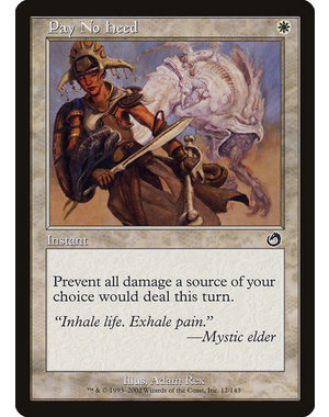 Magic: The Gathering Pay No Heed (012) Lightly Played