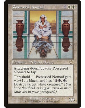 Magic: The Gathering Possessed Nomad (013) Lightly Played