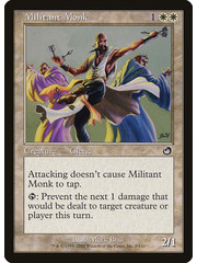 Magic: The Gathering Militant Monk (009) Lightly Played