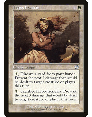 Magic: The Gathering Hypochondria (007) Lightly Played